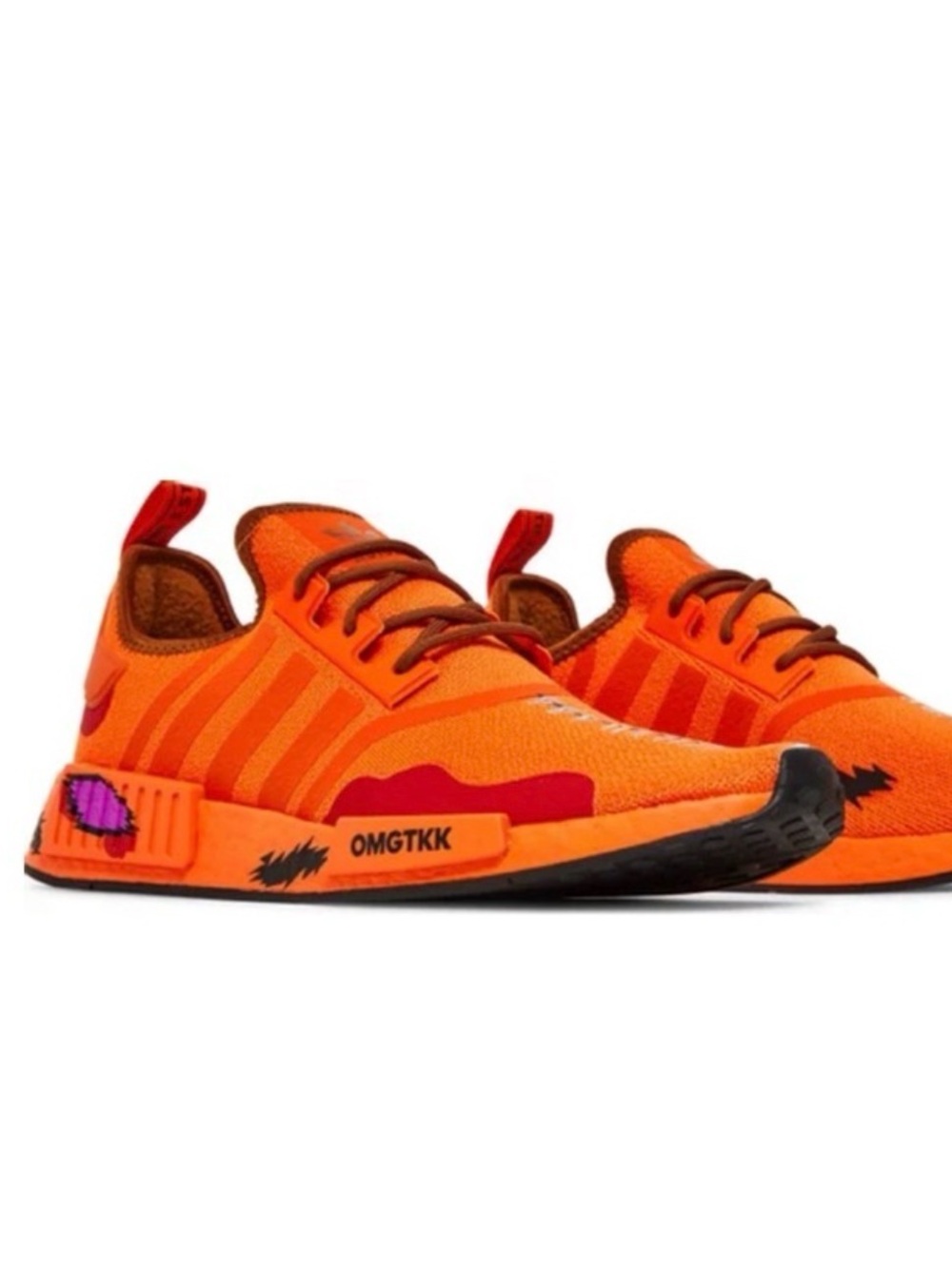 Adidas NMD R1 South Park Kenny GY6492 Orange Knit Runner Shoes 2022